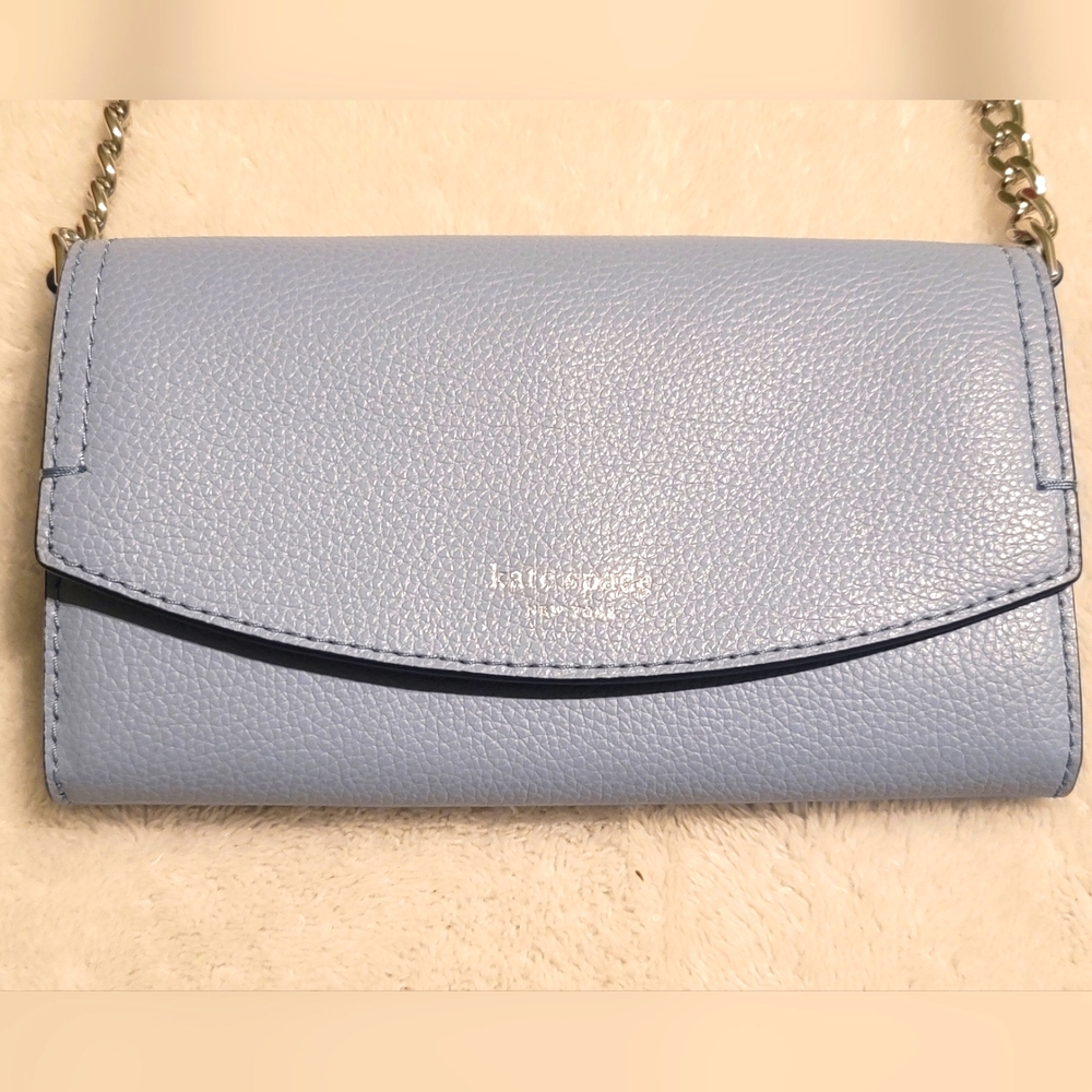 Kate Spade Periwinkle Crossbody Clutch